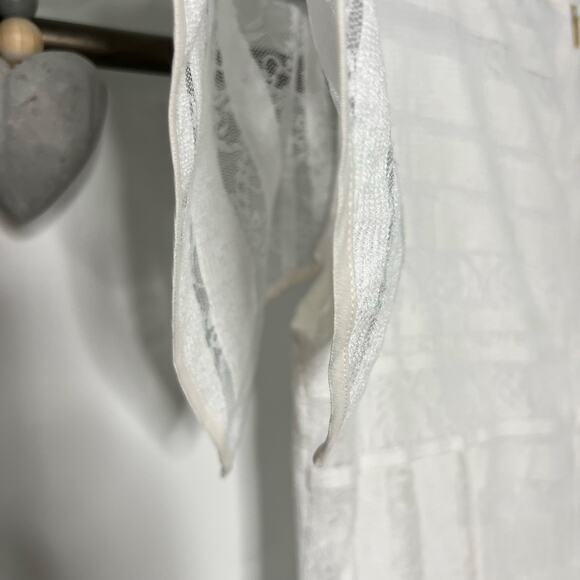 Donna Karan New York Asymmetrical Hem White Dress Size 10 - Picture 7 of 10